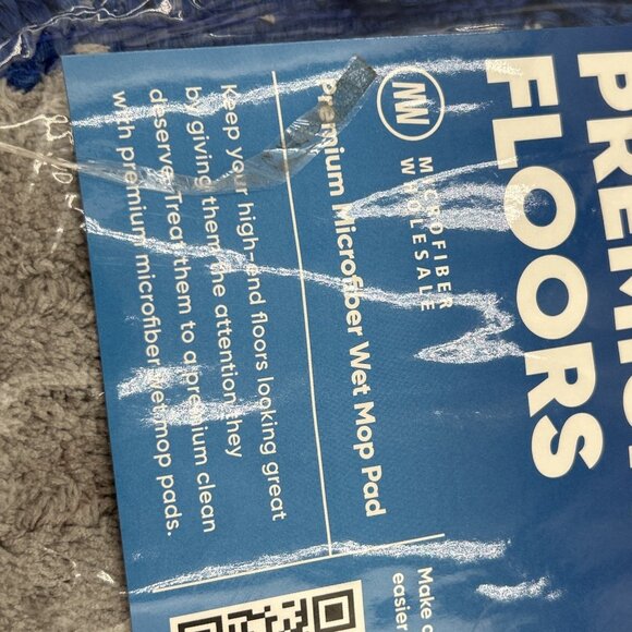 9" Mini Buff Pro Microfiber Mop Pads, 3-Pack Reusable Pads + Replacement Head - Picture 6 of 7